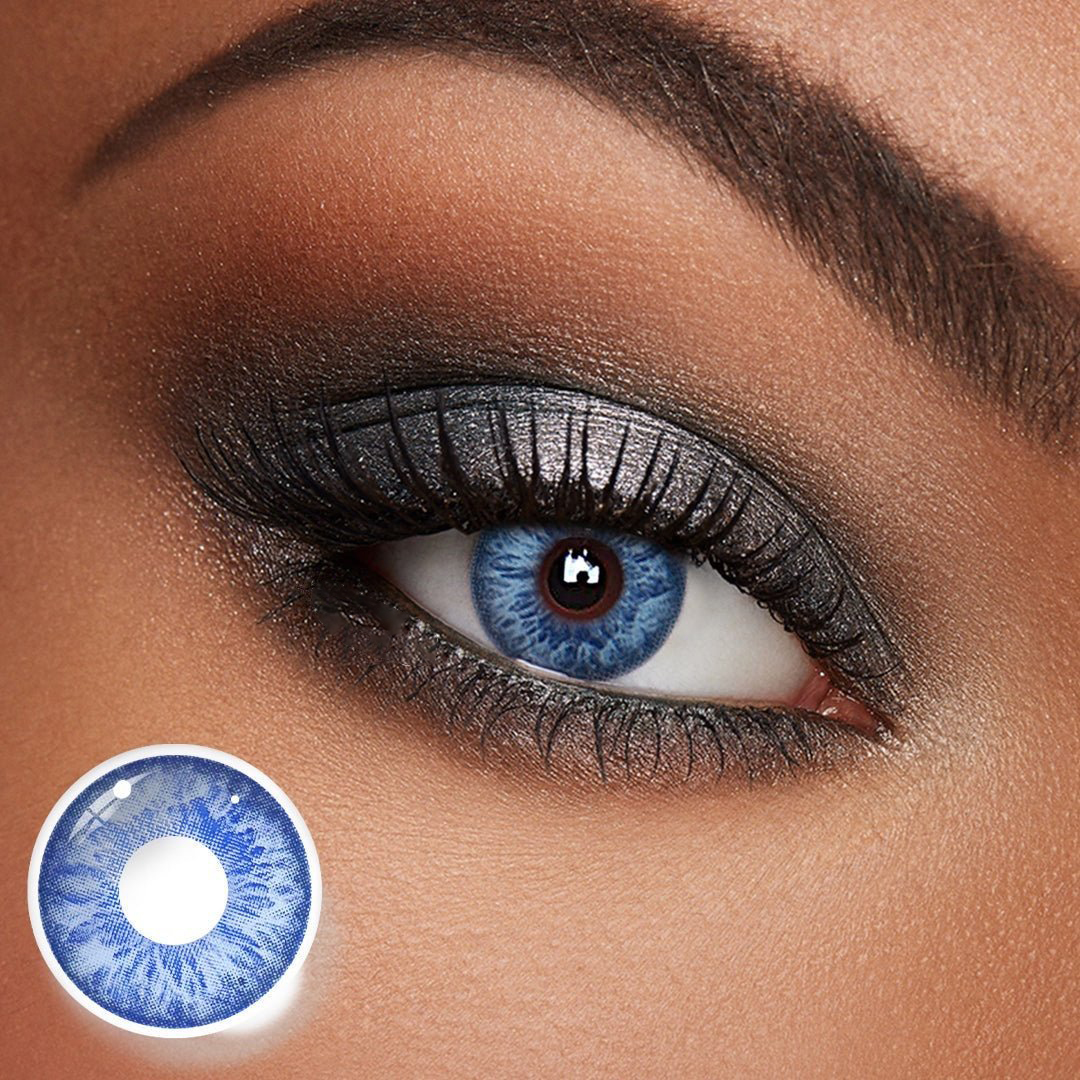 Cocktail Blue Margarita Yearly Colored Contacts