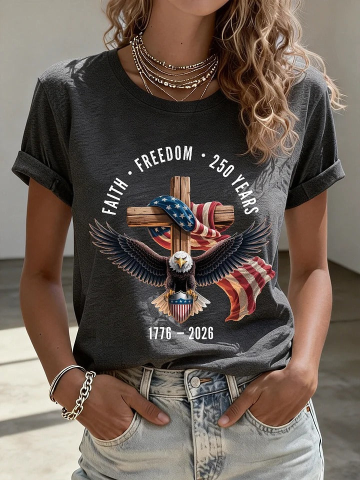 Women's American 250th Anniversary T-Shirt-America250