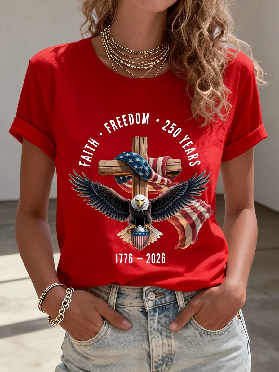 Women's American 250th Anniversary T-Shirt-America250