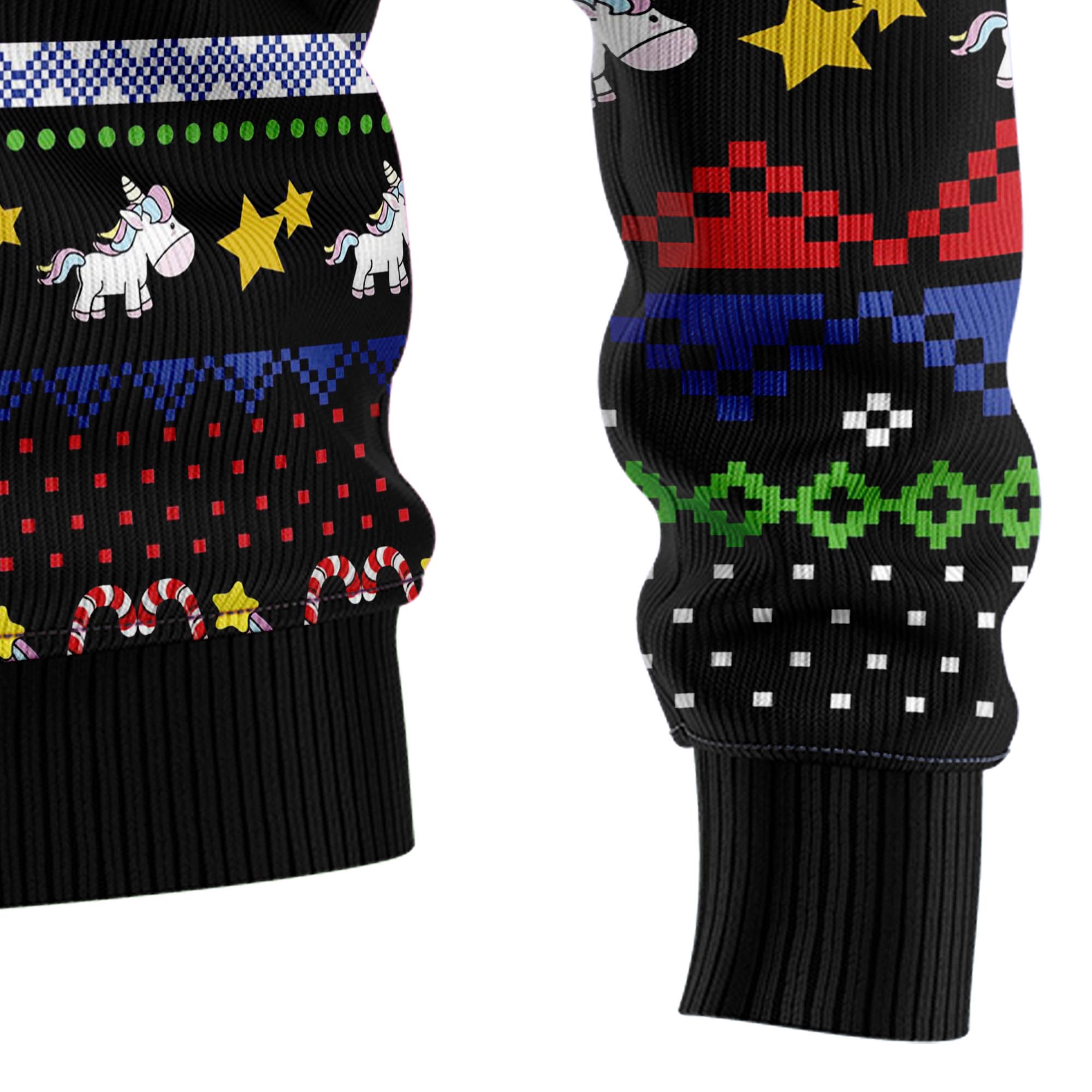 Unicorn Believing Christmas – Ugly Christmas Sweatshirt
