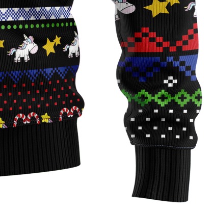 Unicorn Believing Christmas – Ugly Christmas Sweatshirt