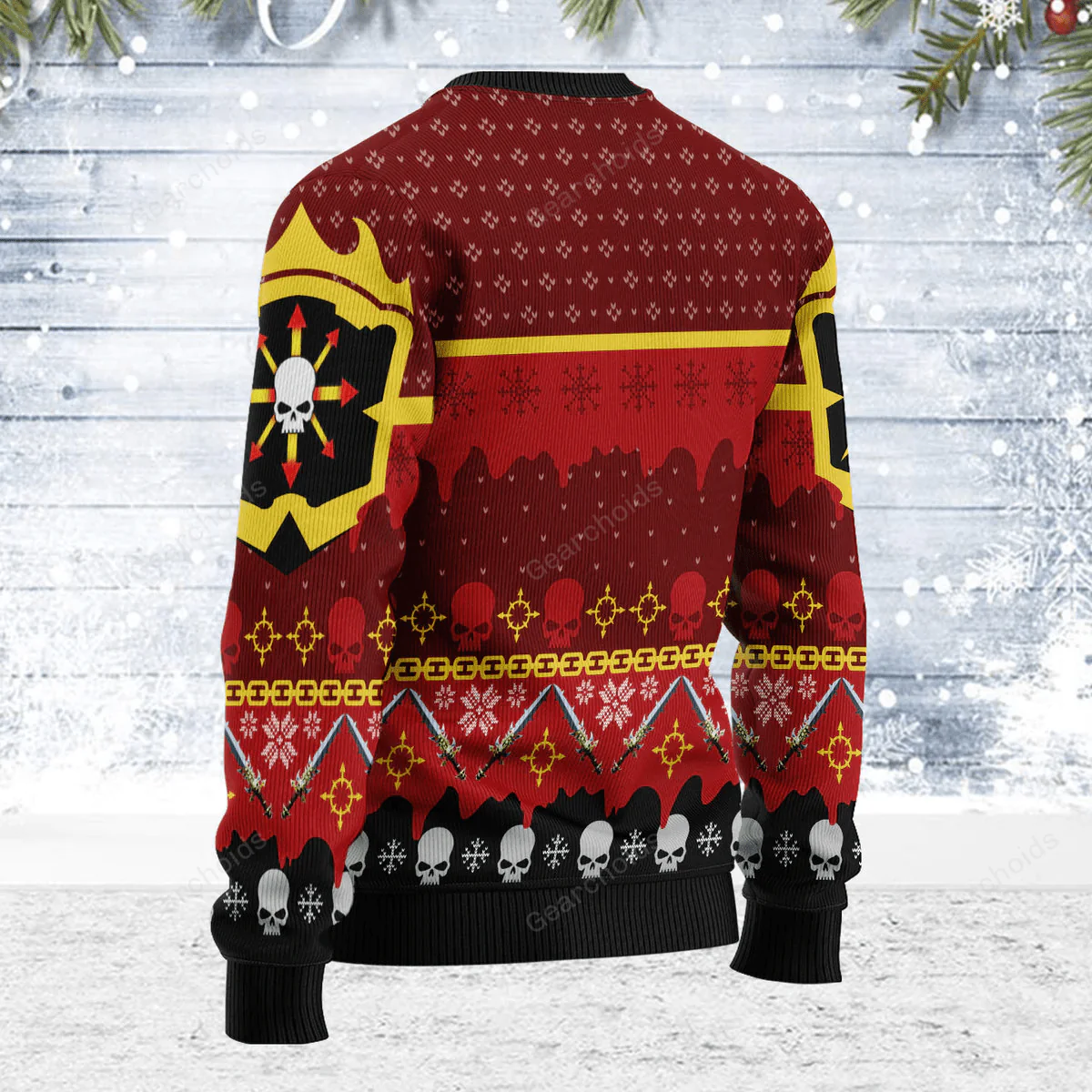 Chaos Reigns  Iconic - Ugly Christmas Sweatshirt