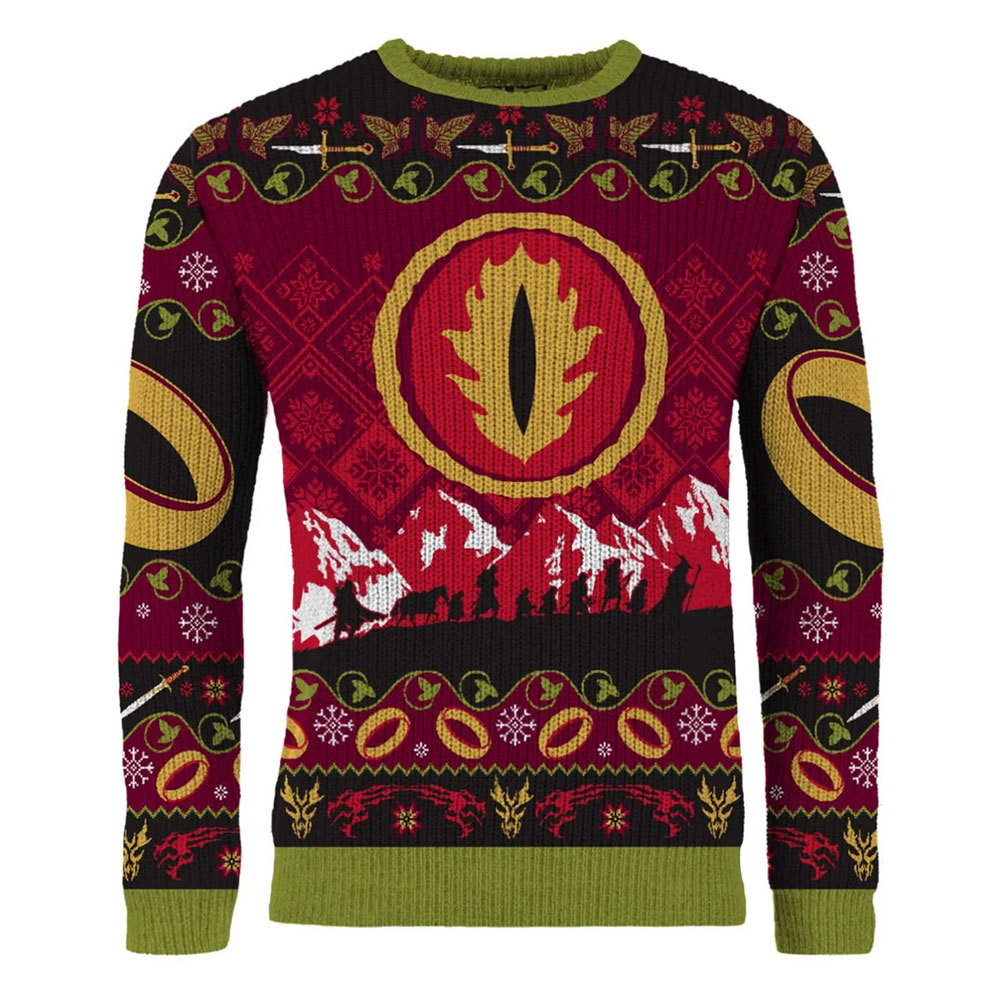 Fantasy Rings Movie Unisex Christmas Ugly Sweatshirt