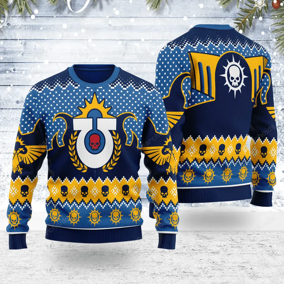 Ultramarine Iconic - Ugly Christmas Sweatshirt
