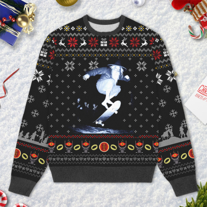 Fantasy Ring Movie Unisex Ugly Sweatshirt