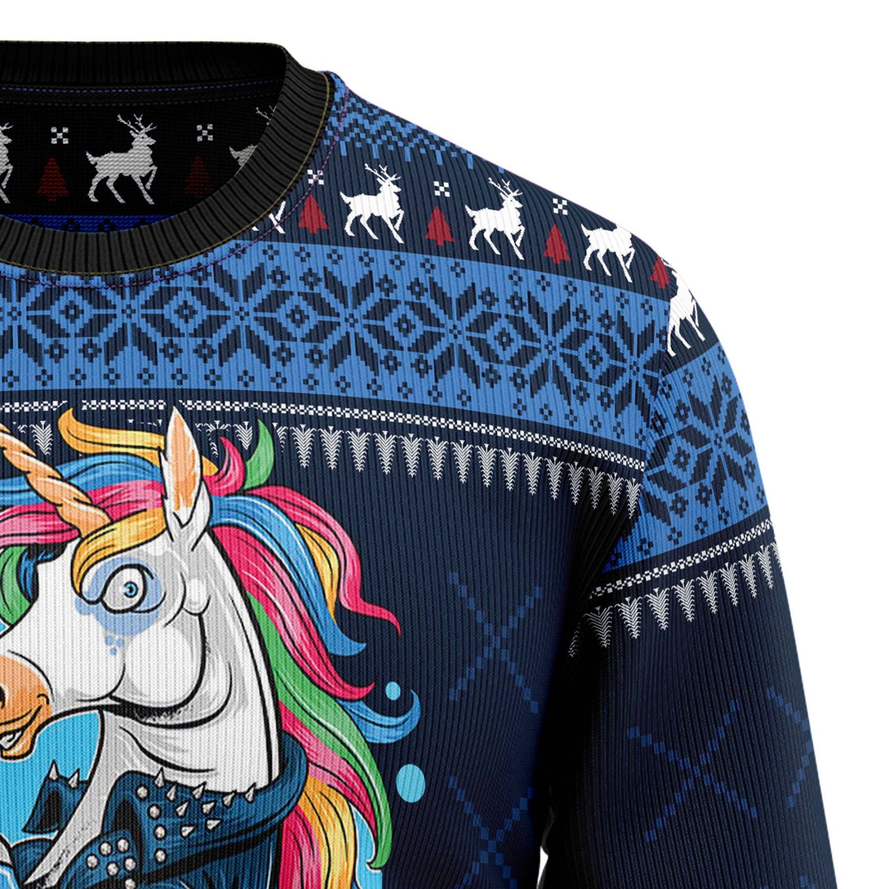 Dadacorn Protector Of My Unicorns – Ugly Christmas Sweatshirt