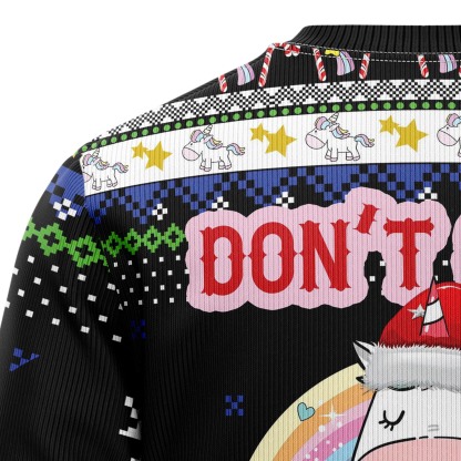 Unicorn Believing Christmas – Ugly Christmas Sweatshirt