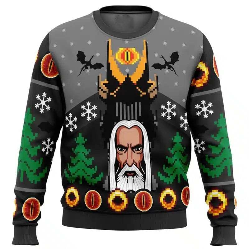 Fantasy Rings Movie Unisex Christmas Ugly Sweatshirt