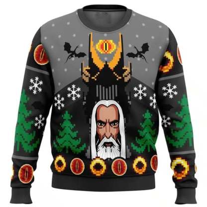 Fantasy Rings Movie Unisex Christmas Ugly Sweatshirt