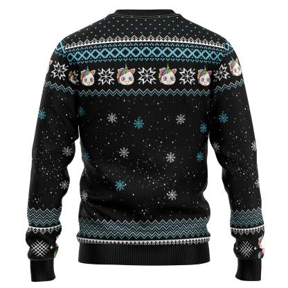 Unicorn Pew Pew – Ugly Christmas Sweatshirt