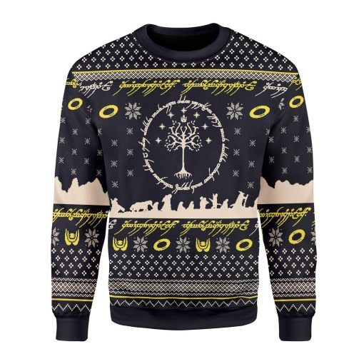 Fantasy Rings Movie Unisex  Christmas Ugly Sweatshirt