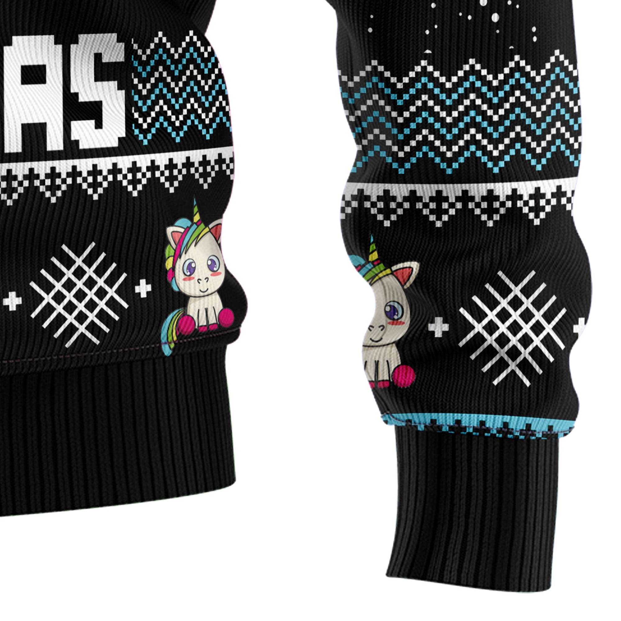 Unicorn Pew Pew – Ugly Christmas Sweatshirt