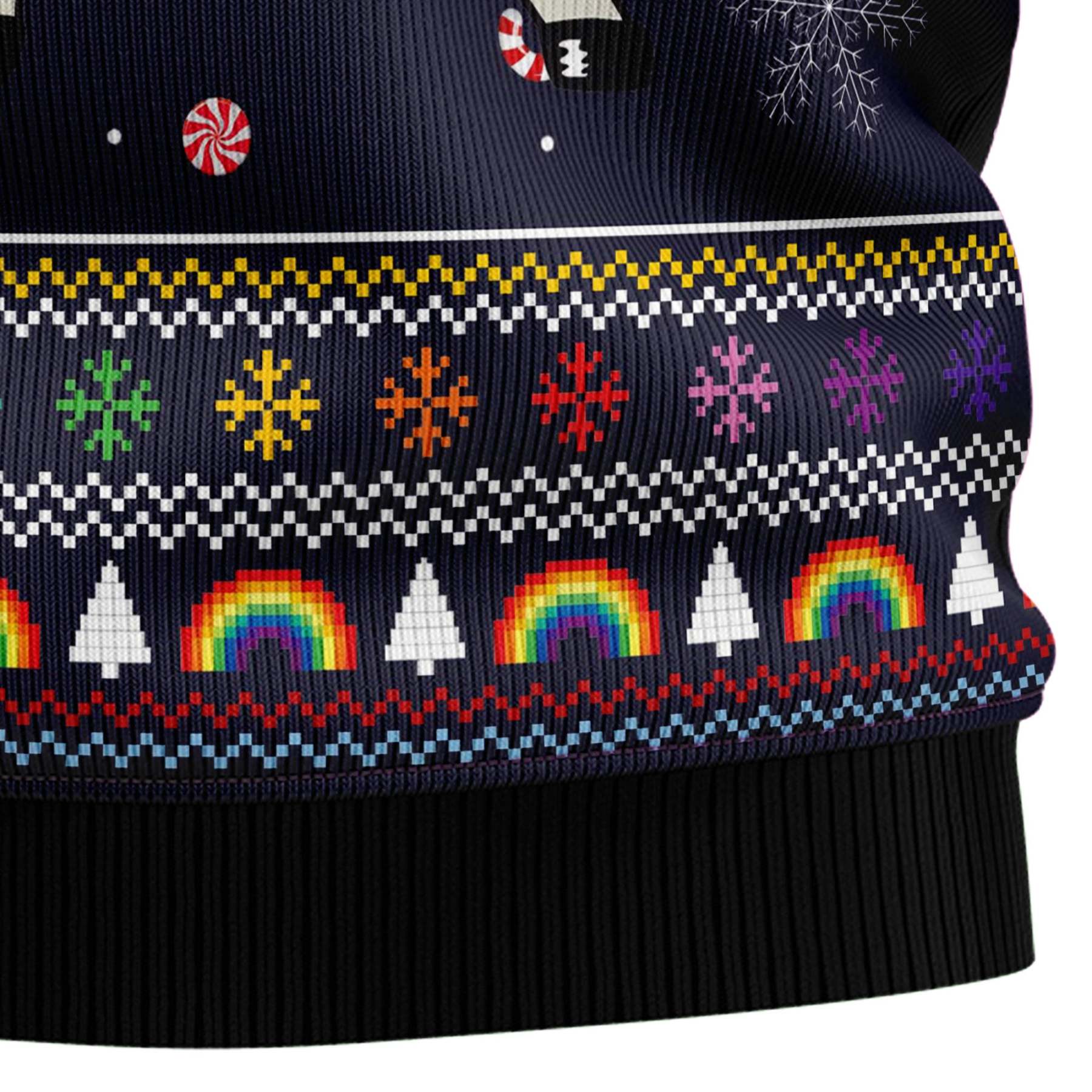 Unicorn Dab – Ugly Christmas Sweatshirt