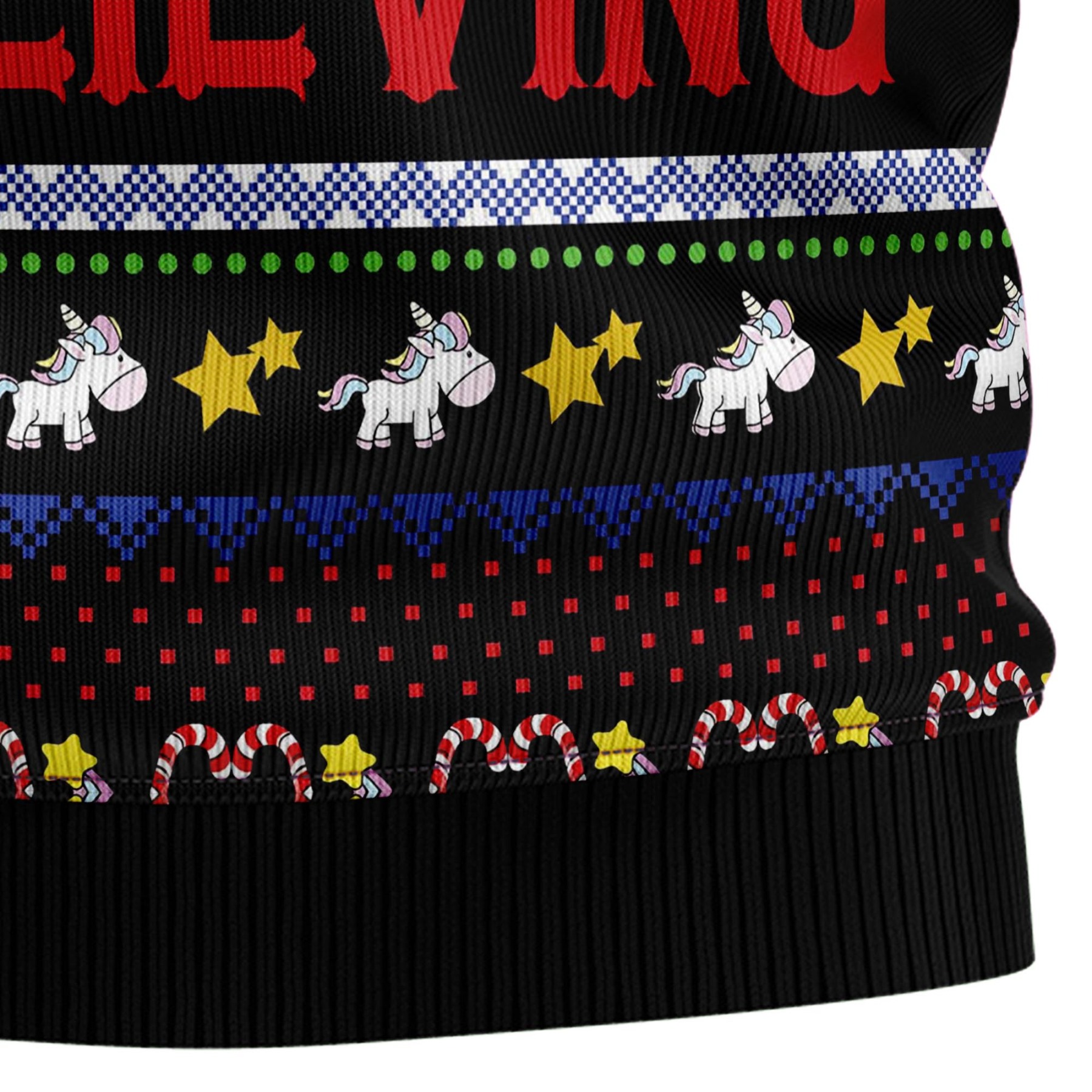 Unicorn Believing Christmas – Ugly Christmas Sweatshirt