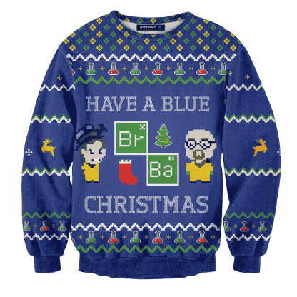 Breaking Bad “Have a Blue Christmas�?Ugly Sweater