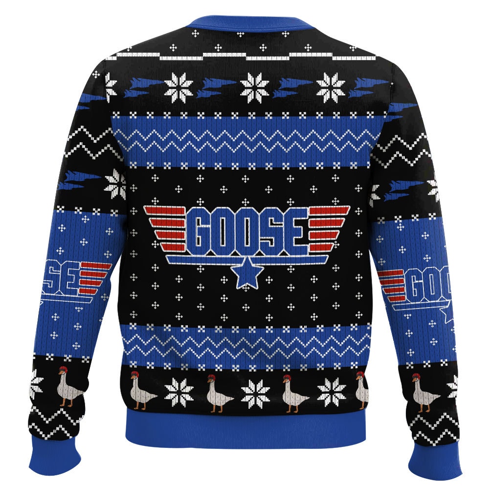 Goose Top Gun,  I feel the need the need for speed  Christmas Ugly Sweater