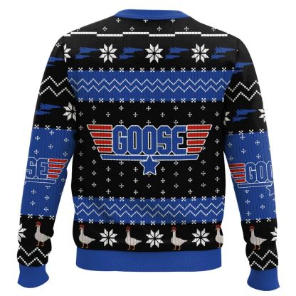 Goose Top Gun,  I feel the need the need for speed  Christmas Ugly Sweater