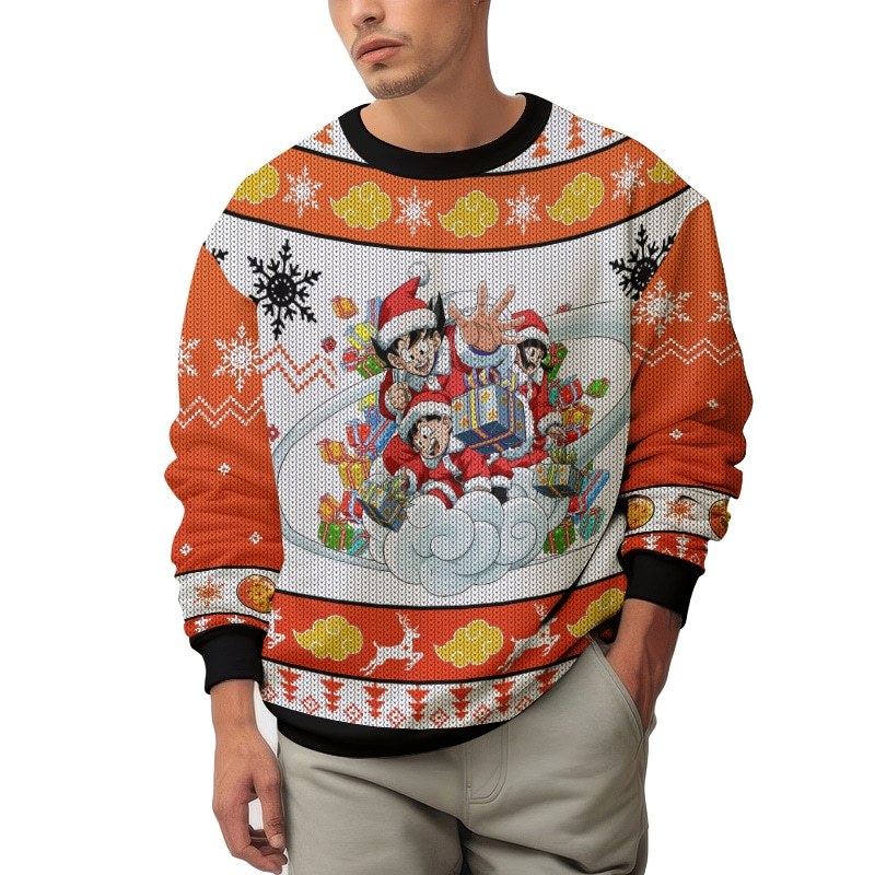 Dragon Ball Z Christmas Ugly Sweater