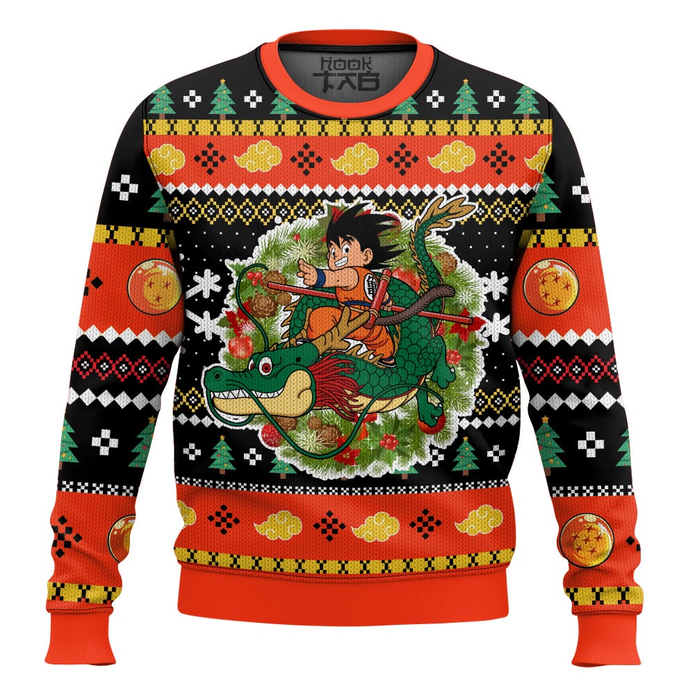 Dragon Ball Z Christmas Ugly Sweater
