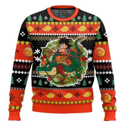 Dragon Ball Z Christmas Ugly Sweater