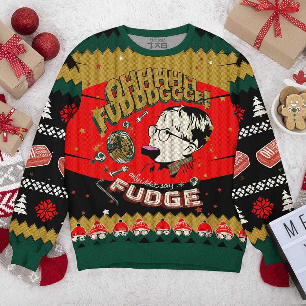 A Christmas Story Fudge, Ohh Fudge Ugly Sweater