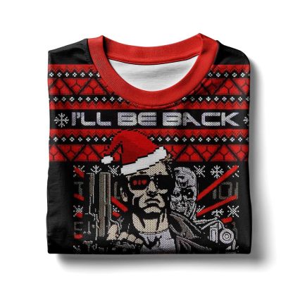 Terminator  I ll Be Back , A Very Cyber Christmas Ugly Sweater