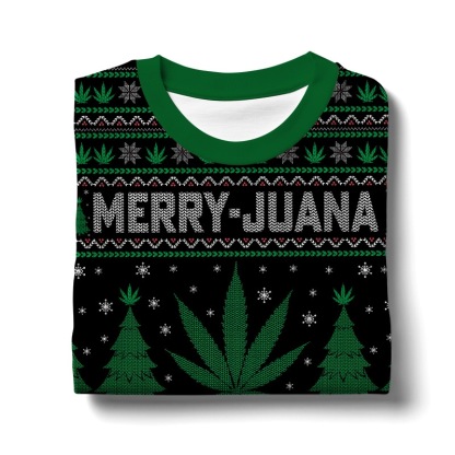Merry Marijuana Ugly Christmas sweater