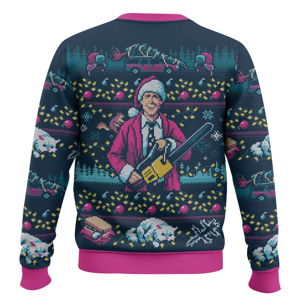 Hap Hapiest Christmas   National Lampoon s Christmas Vacation Ugly Sweater