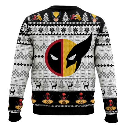 Let s Go Deadpool Wolverine Ugly Sweater