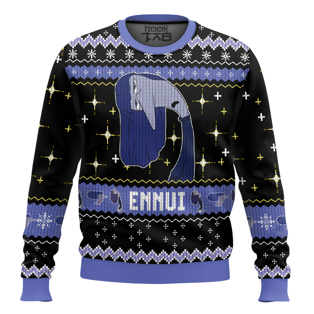 Ennui Boredom Inside Out Ugly Sweater