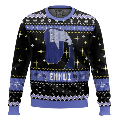 Ennui Boredom Inside Out Ugly Sweater