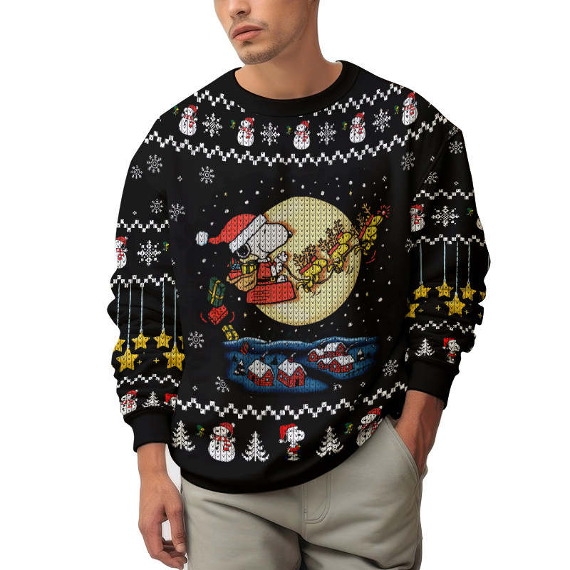 Snoopy The Charlie Brown and Snoopy Show Ugly Sweater