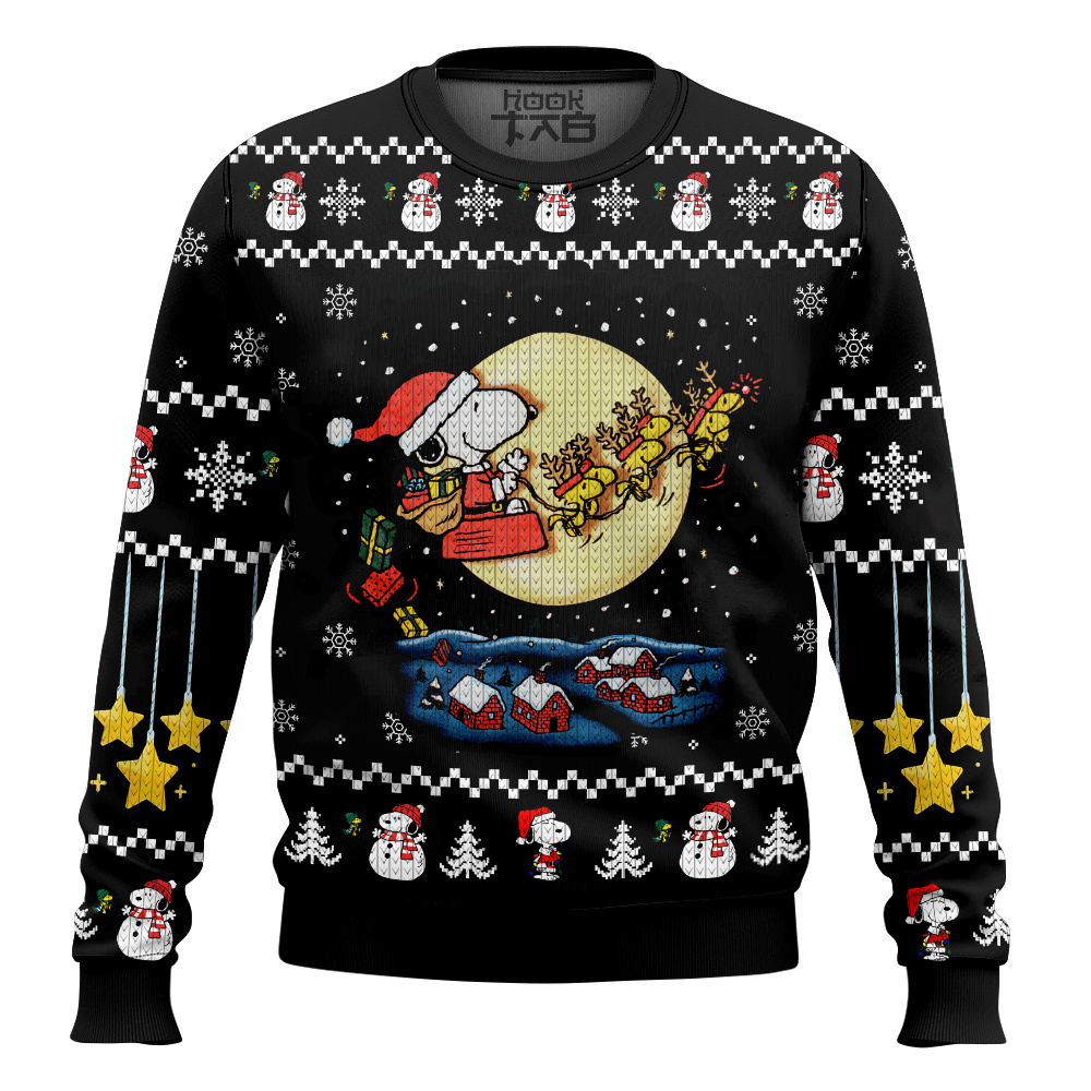 Snoopy   The Charlie Brown and Snoopy Show Ugly Sweater