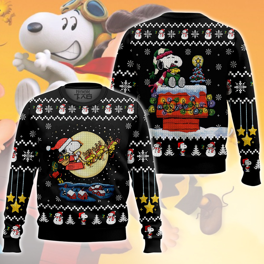 Snoopy The Charlie Brown and Snoopy Show Ugly Sweater