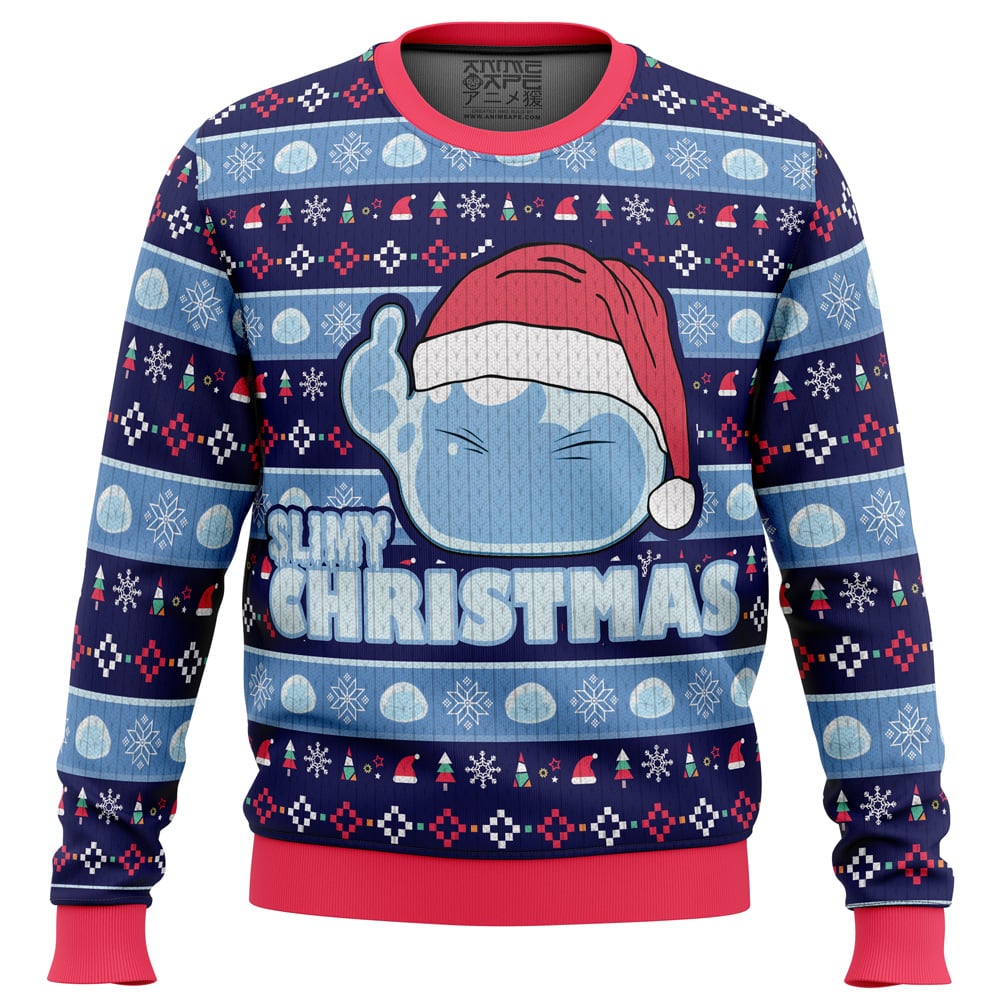 Slimy Christmas That time I got reincarnated as a slime Christmas Ugly Sweater