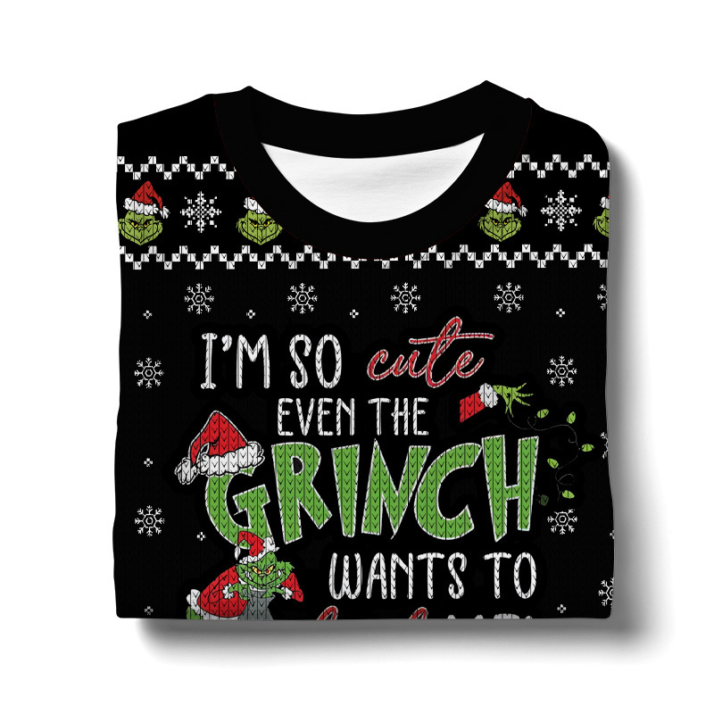 I m So Cute Even The Grinch Wants To Steal Me The Grinch Ugly Sweater