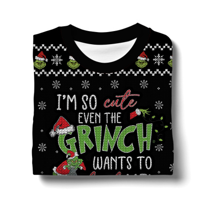 I m So Cute Even The Grinch Wants To Steal Me   The Grinch Ugly Sweater