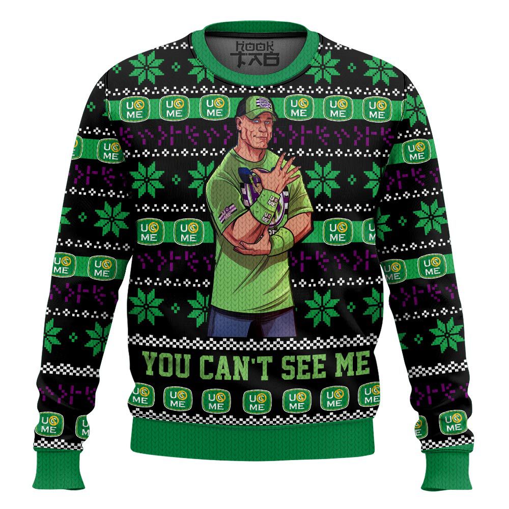 You Can t See Me John Cena Ugly Sweater