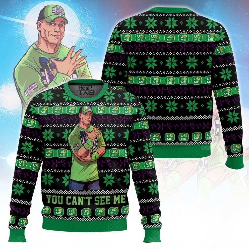 You Can t See Me John Cena Ugly Sweater