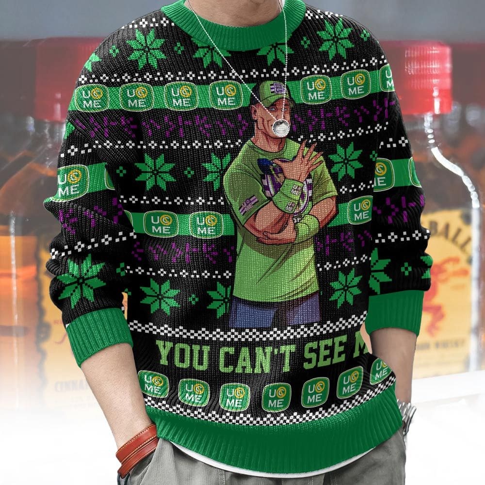 You Can t See Me John Cena Ugly Sweater