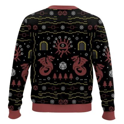Beholder Dungeons   Dragons Ugly Sweater