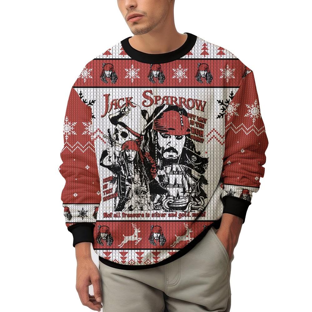 Jack Sparrow   Pirates of the Caribbean Ugly Sweater