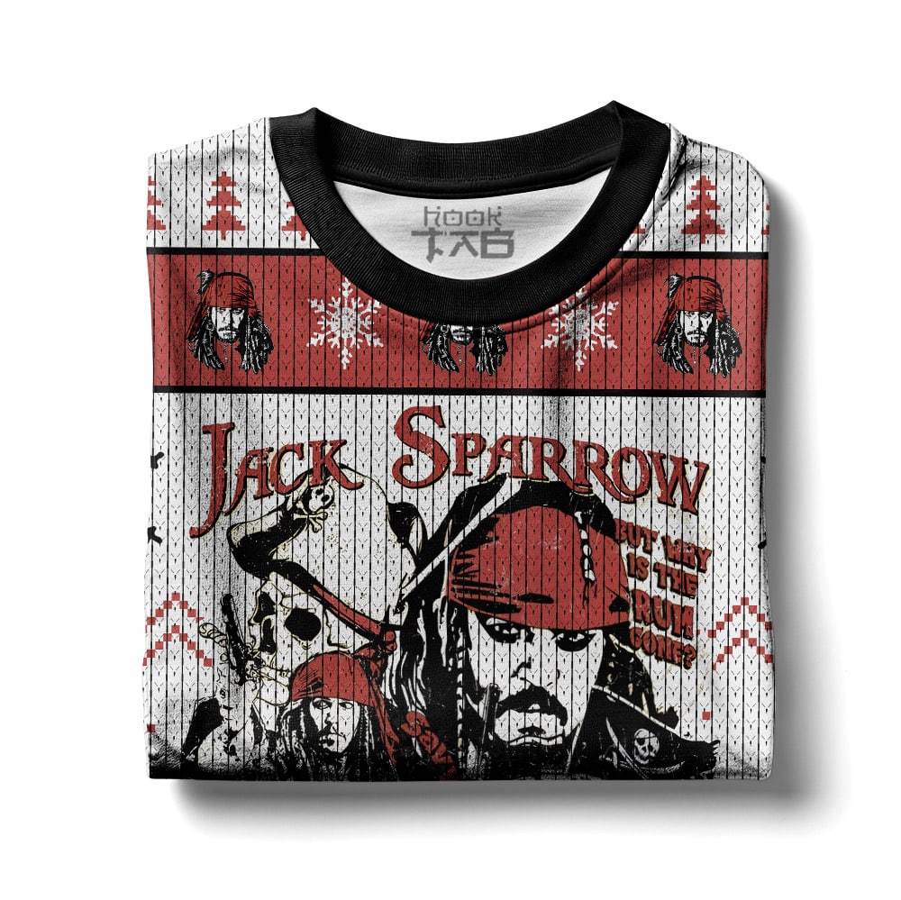 Jack Sparrow   Pirates of the Caribbean Ugly Sweater