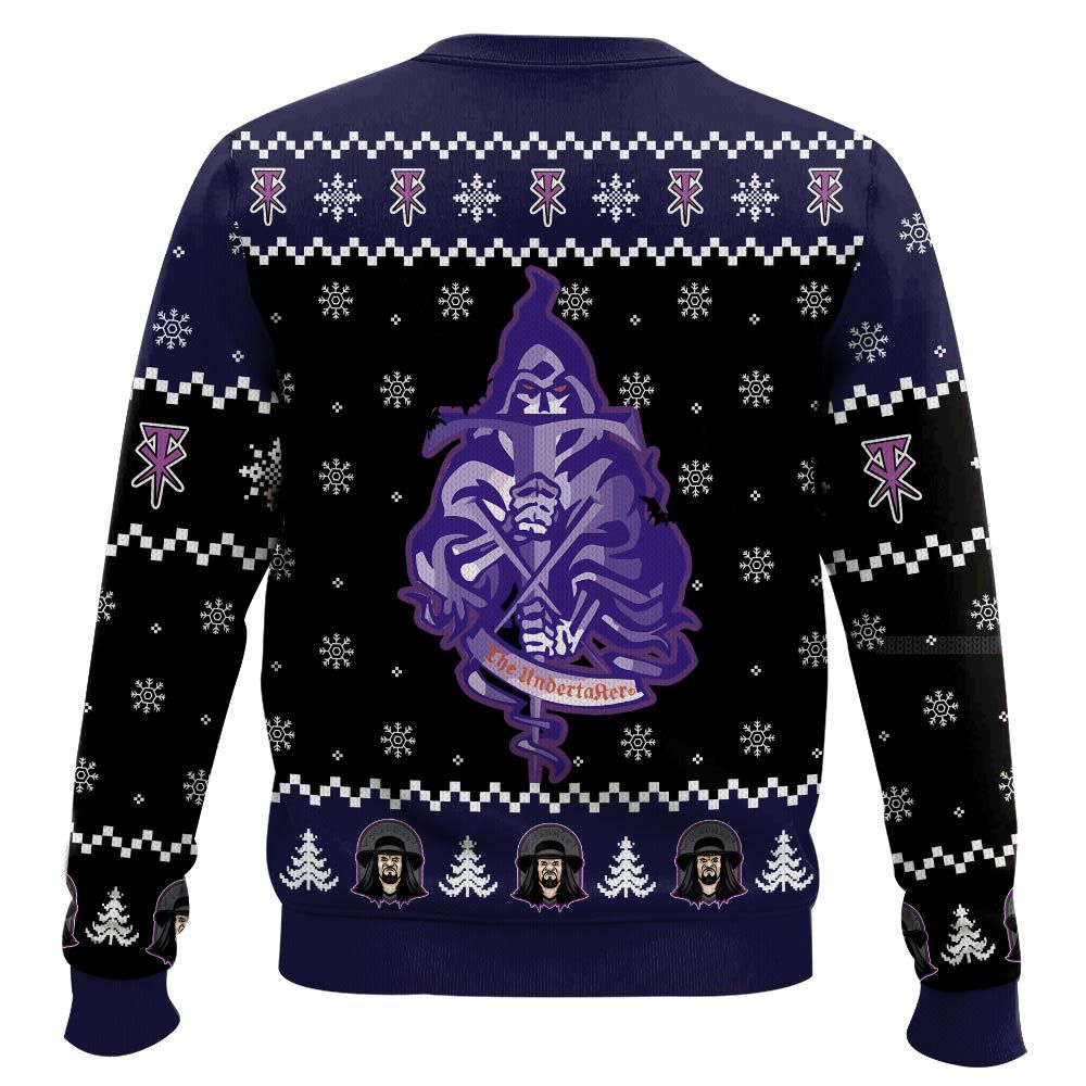 Undertaker   Paul Bearer Ugly Sweater
