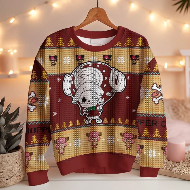 Chopper One Piece Ugly Sweater