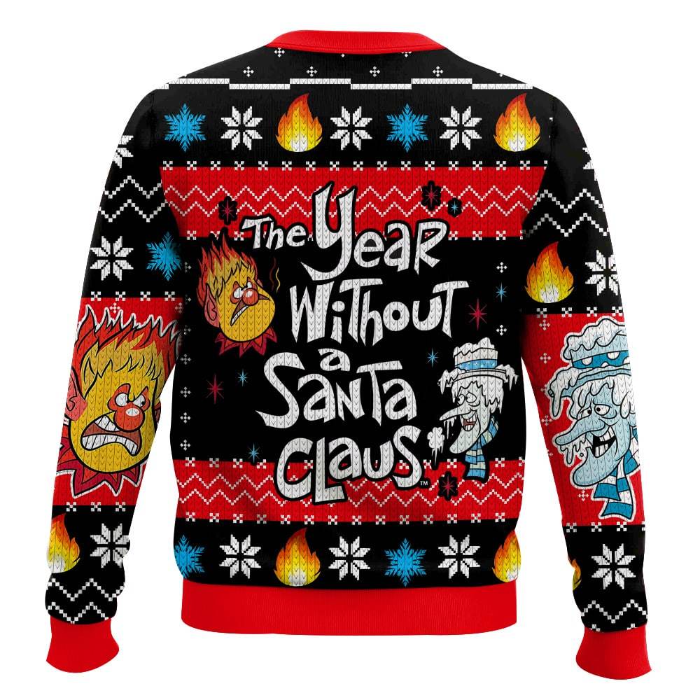 Heat Miser Snow Miser   The Year Without Santa Claus Ugly Sweater