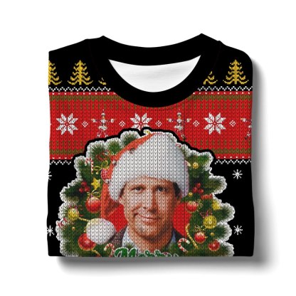 MERRY CLARKMAS Clark Griswold   National Lampoon s Christmas Vacation Ugly Sweater