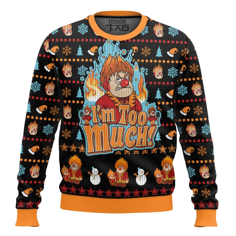 Heat Miser   The Year Without Santa Claus Ugly Sweater