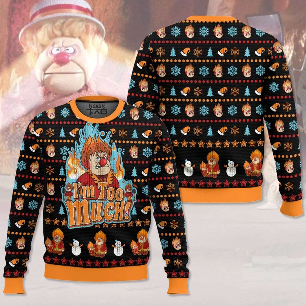 Heat Miser The Year Without Santa Claus Ugly Sweater