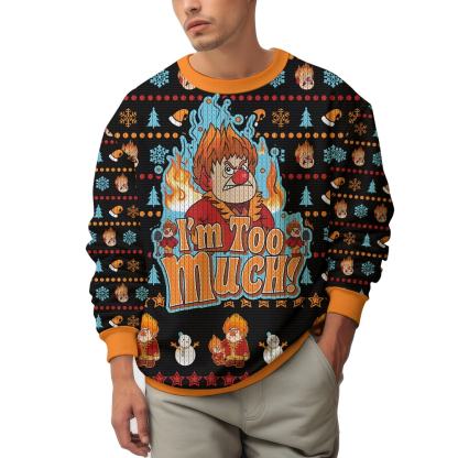 Heat Miser   The Year Without Santa Claus Ugly Sweater